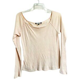 Vintage Rampage Jean Co Cream Long Sleeve Top